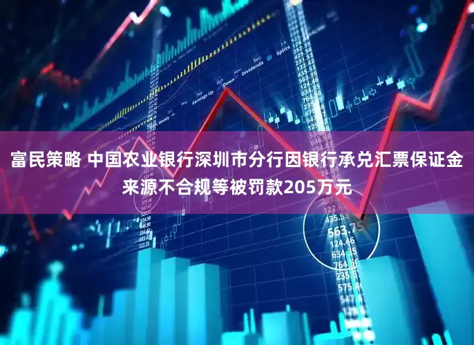 富民策略 中国农业银行深圳市分行因银行承兑汇票保证金来源不合规等被罚款205万元